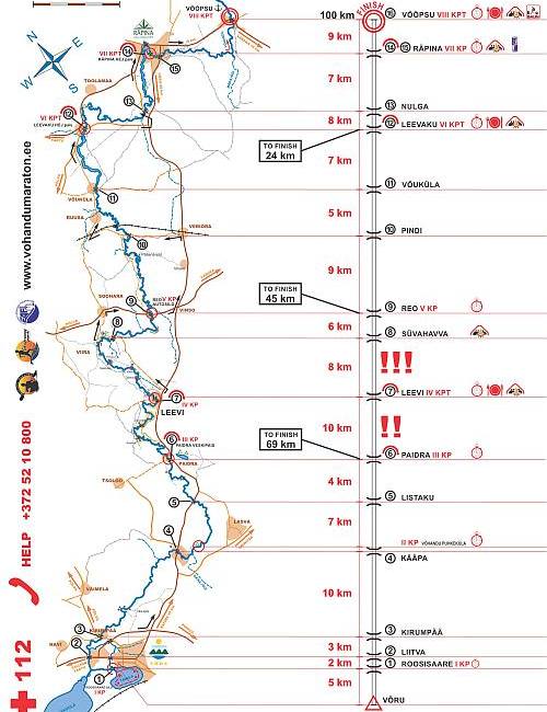 Võhandu marthon map  <span class="icon-container"><span class="fa  "fa" style="color:"#ff7240";"></span></span>