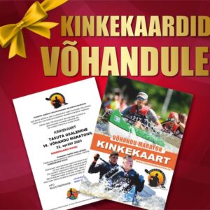 Kinkekaardid Võhandule. Sportlik kingiidee jõuludeks!