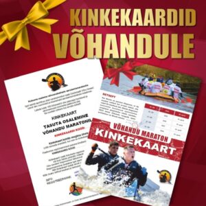 Kinkekaardid Võhandule. Sportlik kingiidee!